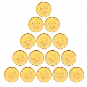 ATA Lira Darphane 15 Adet Paket 102. Yıl Yeni Tarihli
