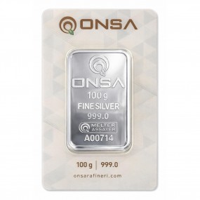 100 gr Altınbaş Onsa Külçe Gümüş